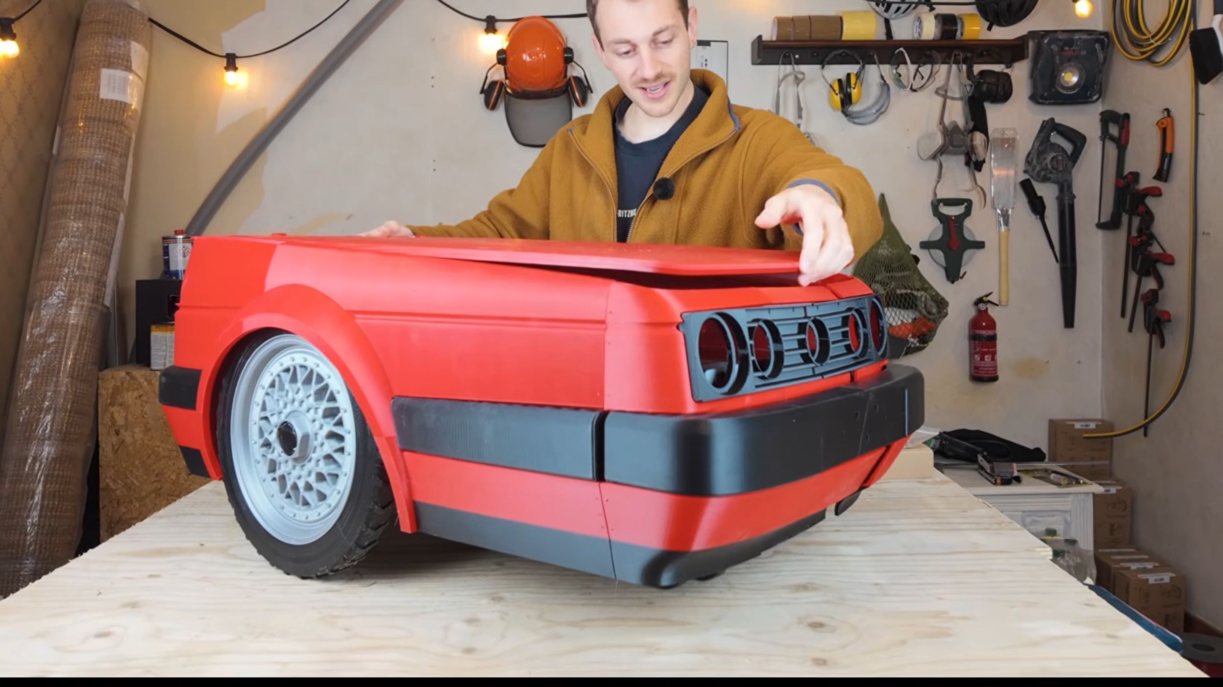 VW Golf GTI MK2 - Robot Lawn Mower - Project Hunter (2)