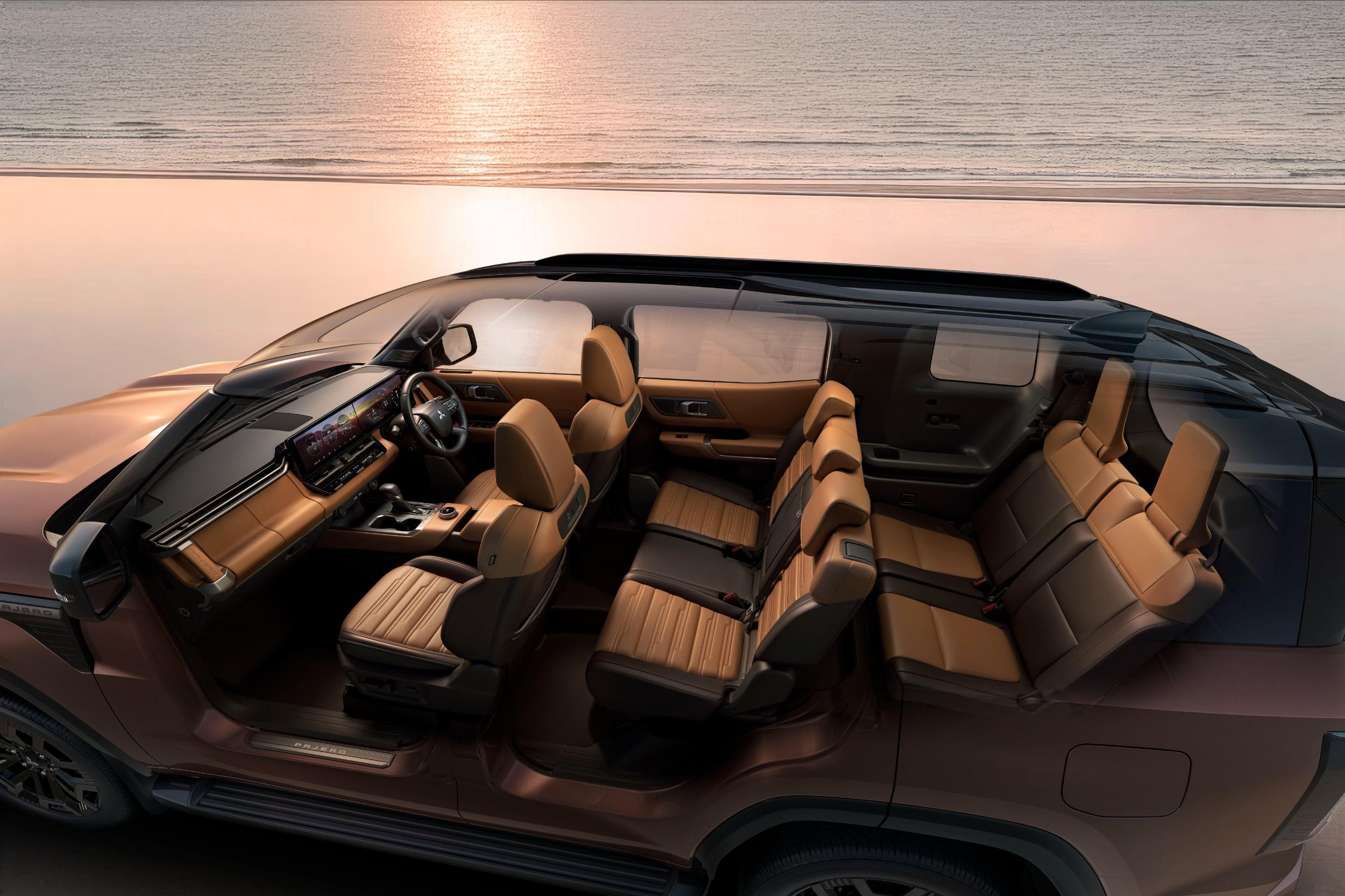 2027 Mitsubishi Pajero Interior - Australia (43)