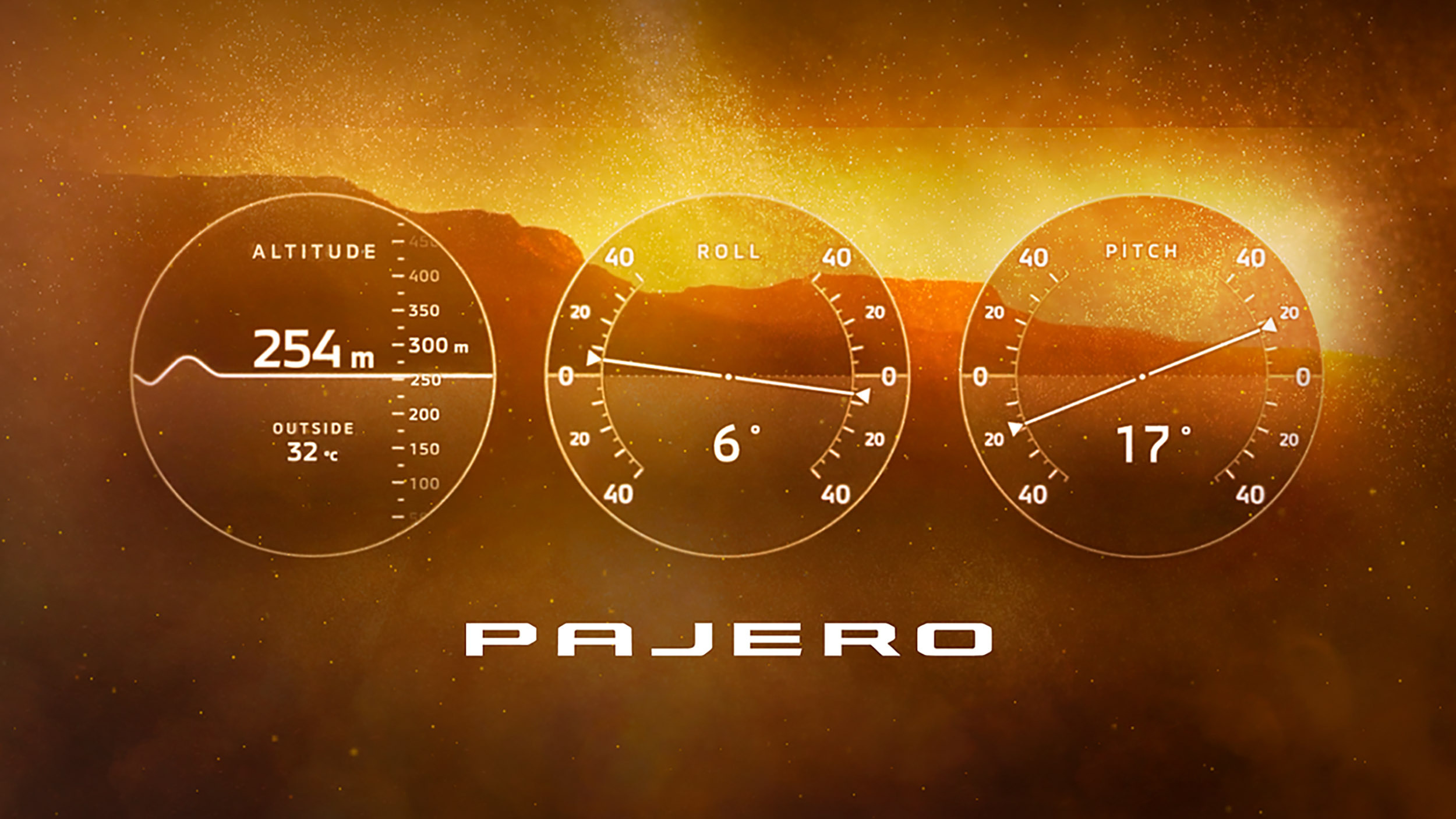 Mitsubishi Pajero Dials Teaser (1)s