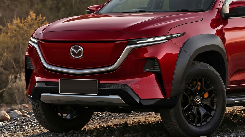 Mazda BT-50 EV - Rendering - main