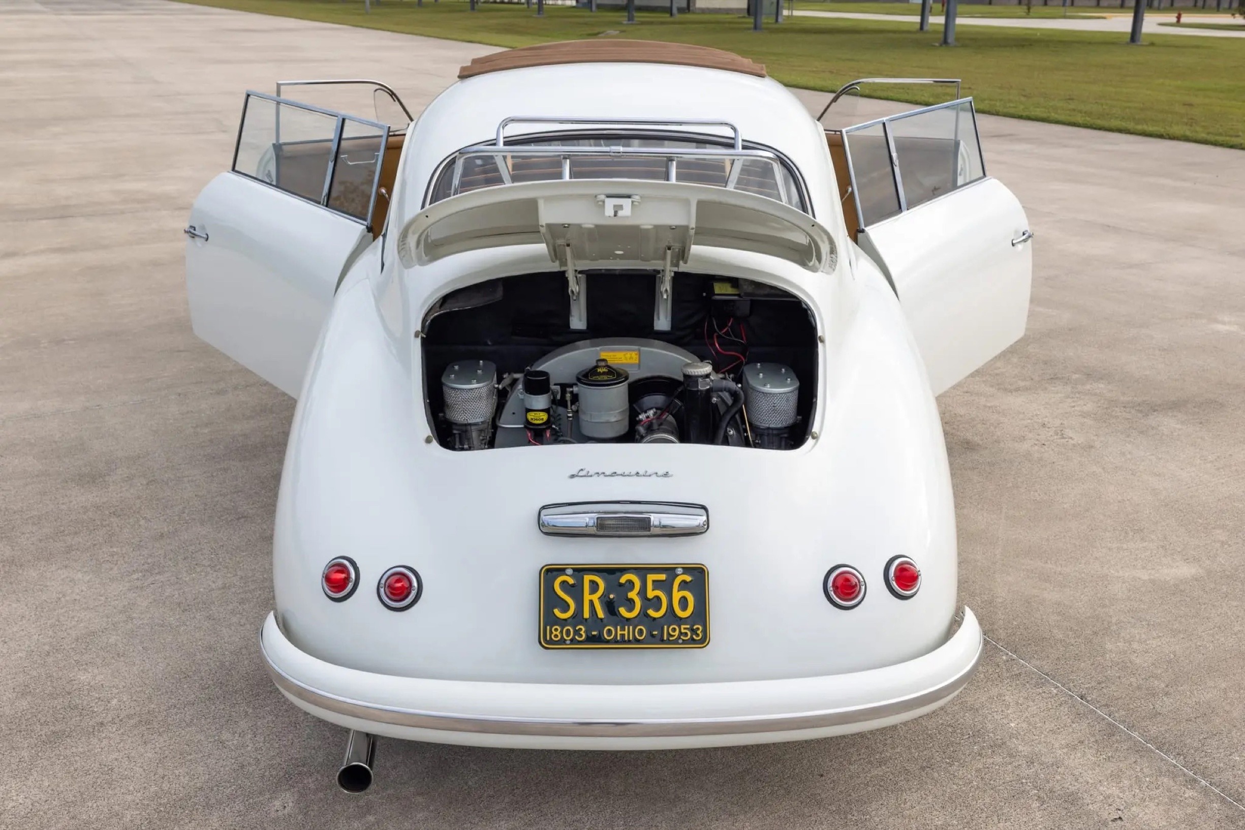 Porsche 356 limousine BaT Oct 26 00004