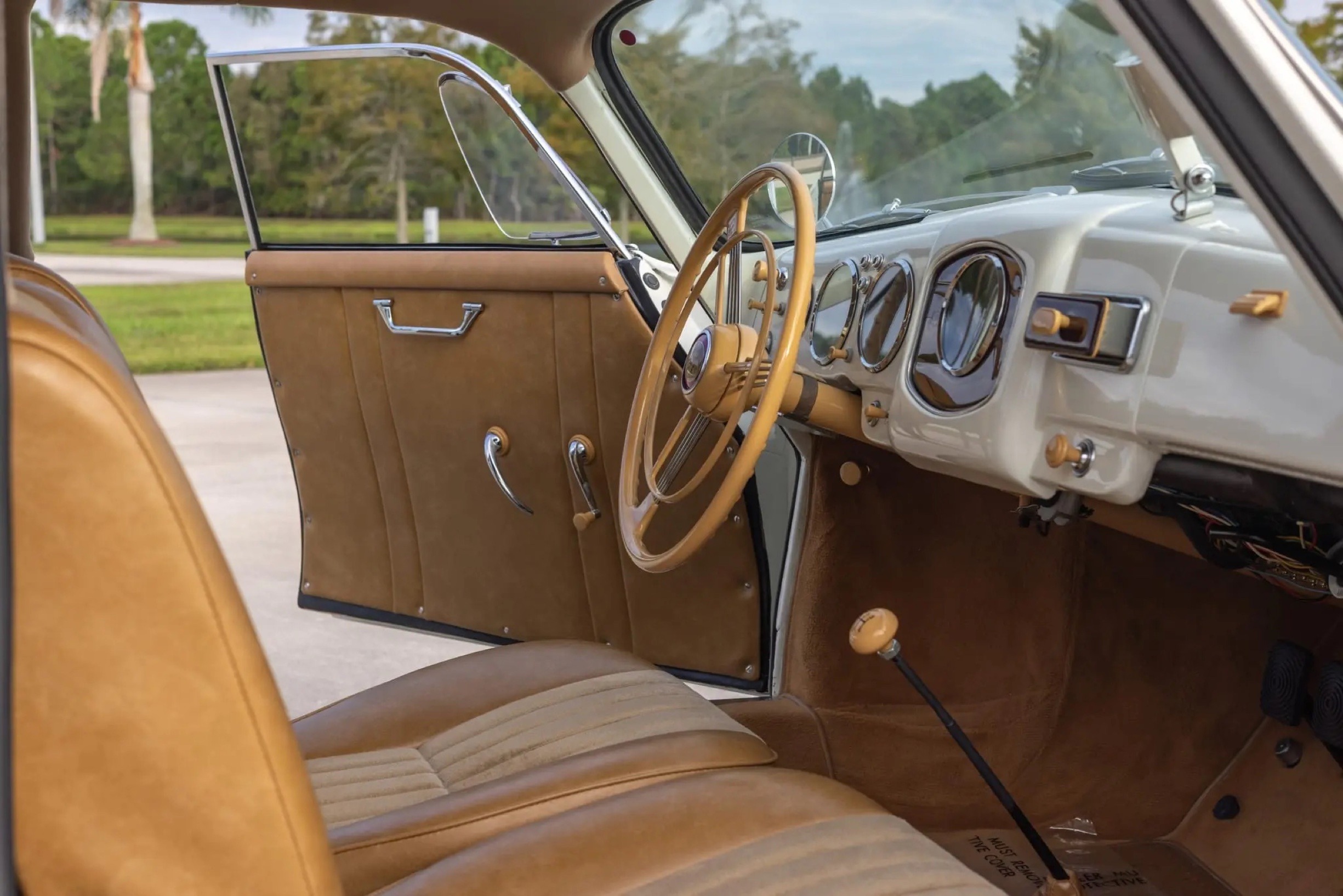 Porsche 356 limousine BaT Oct 26 00008