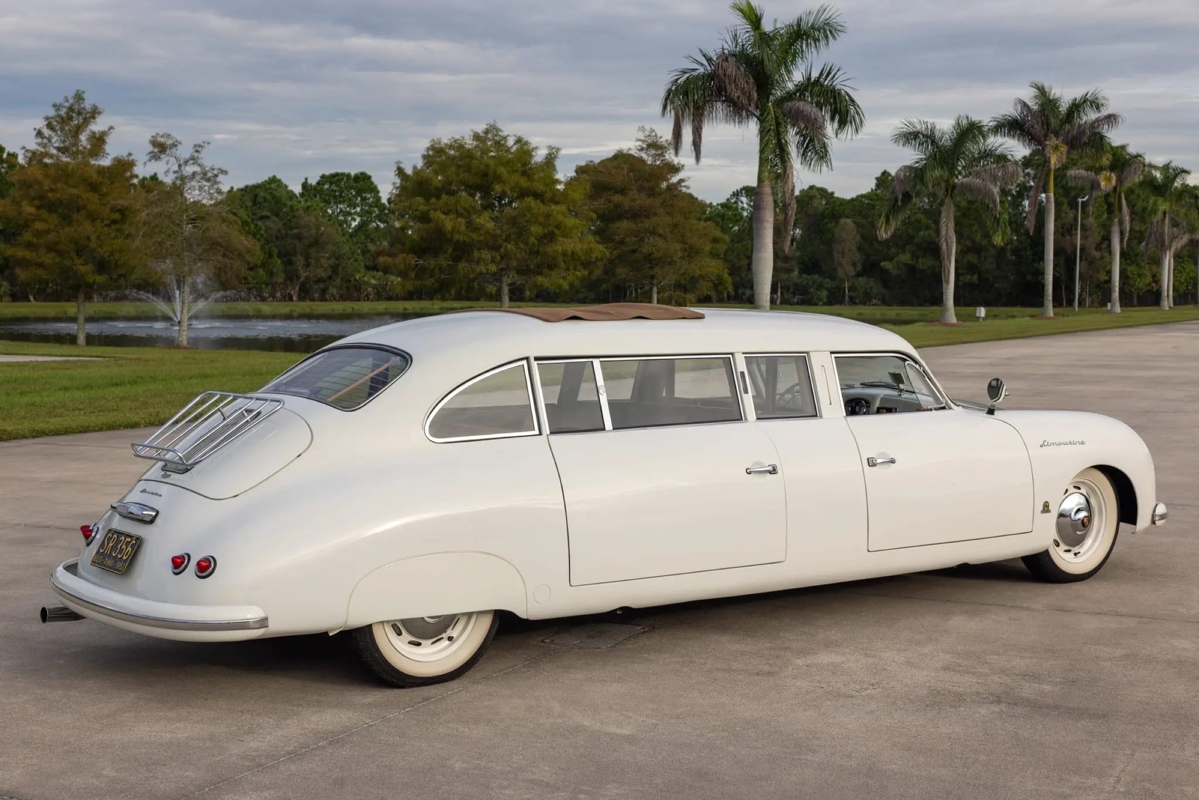 Porsche 356 limousine BaT Oct 26 00009