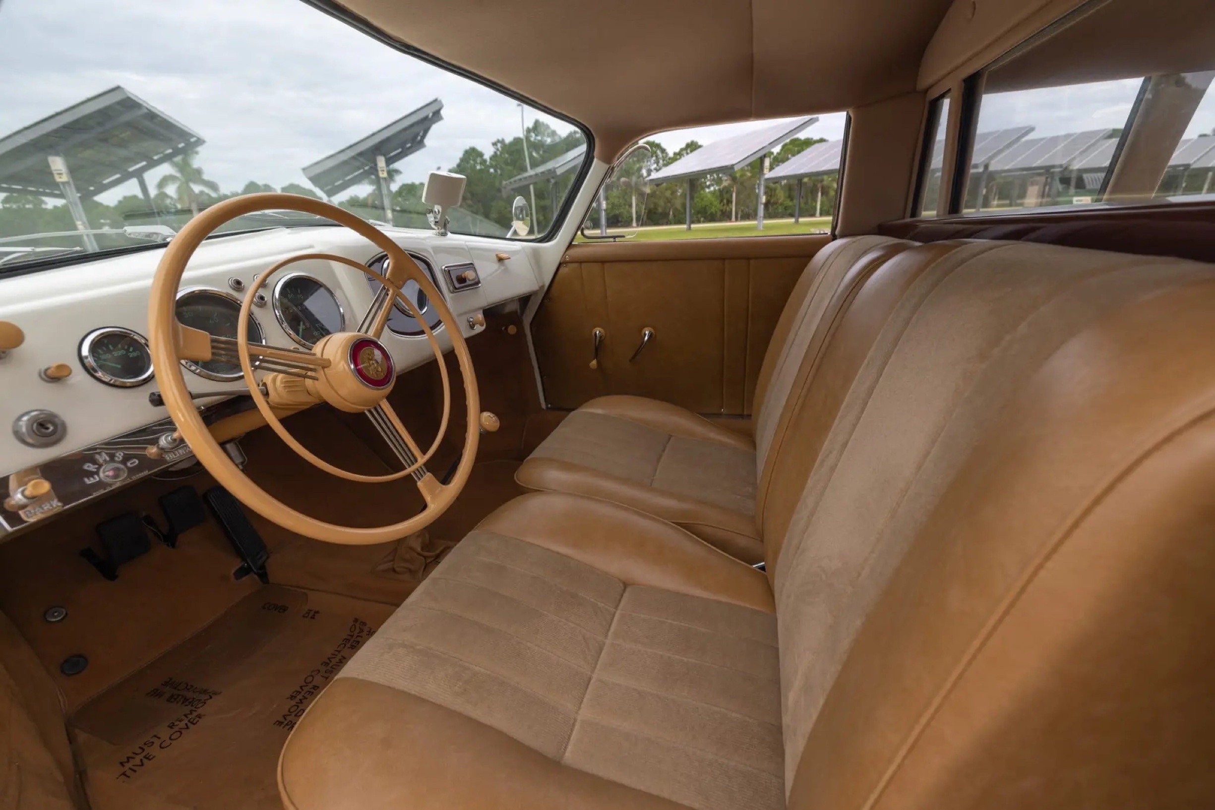 Porsche 356 limousine BaT Oct 26 00026