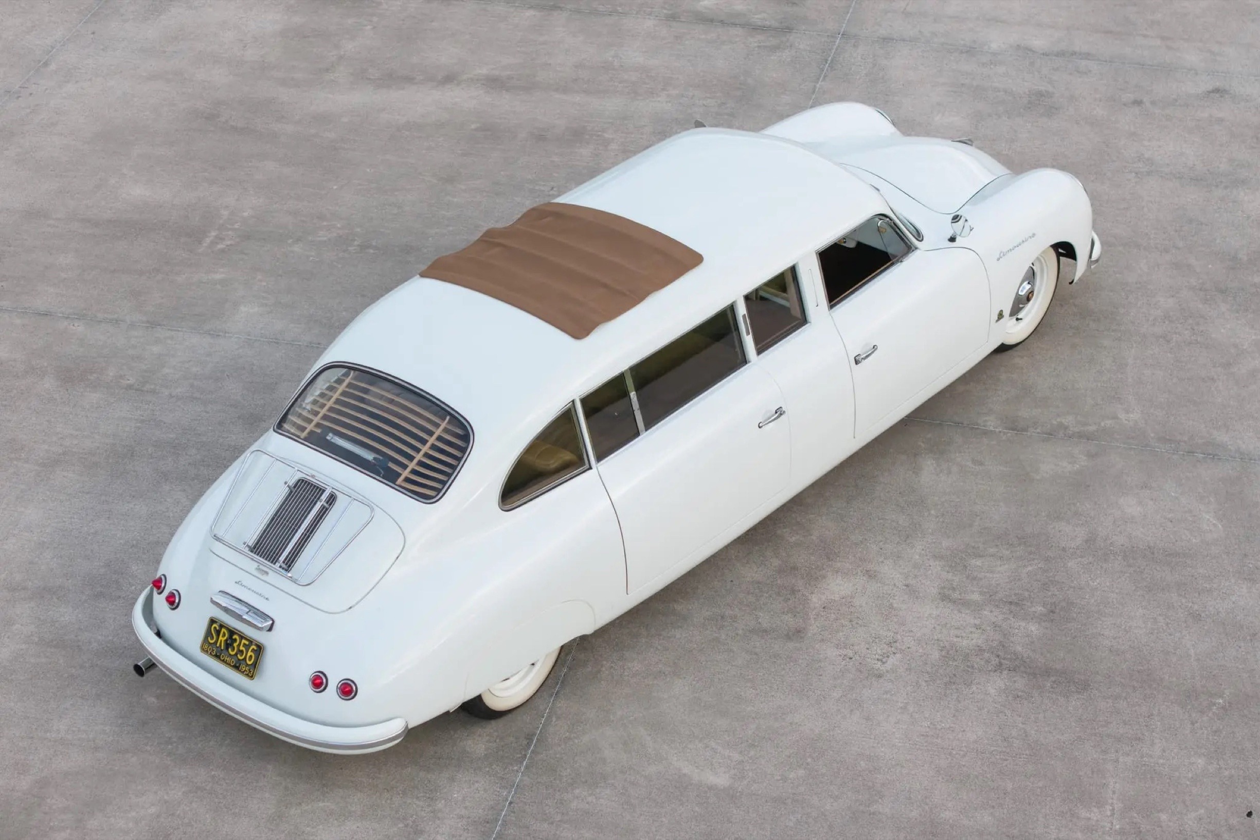 Porsche 356 limousine BaT Oct 26 00035