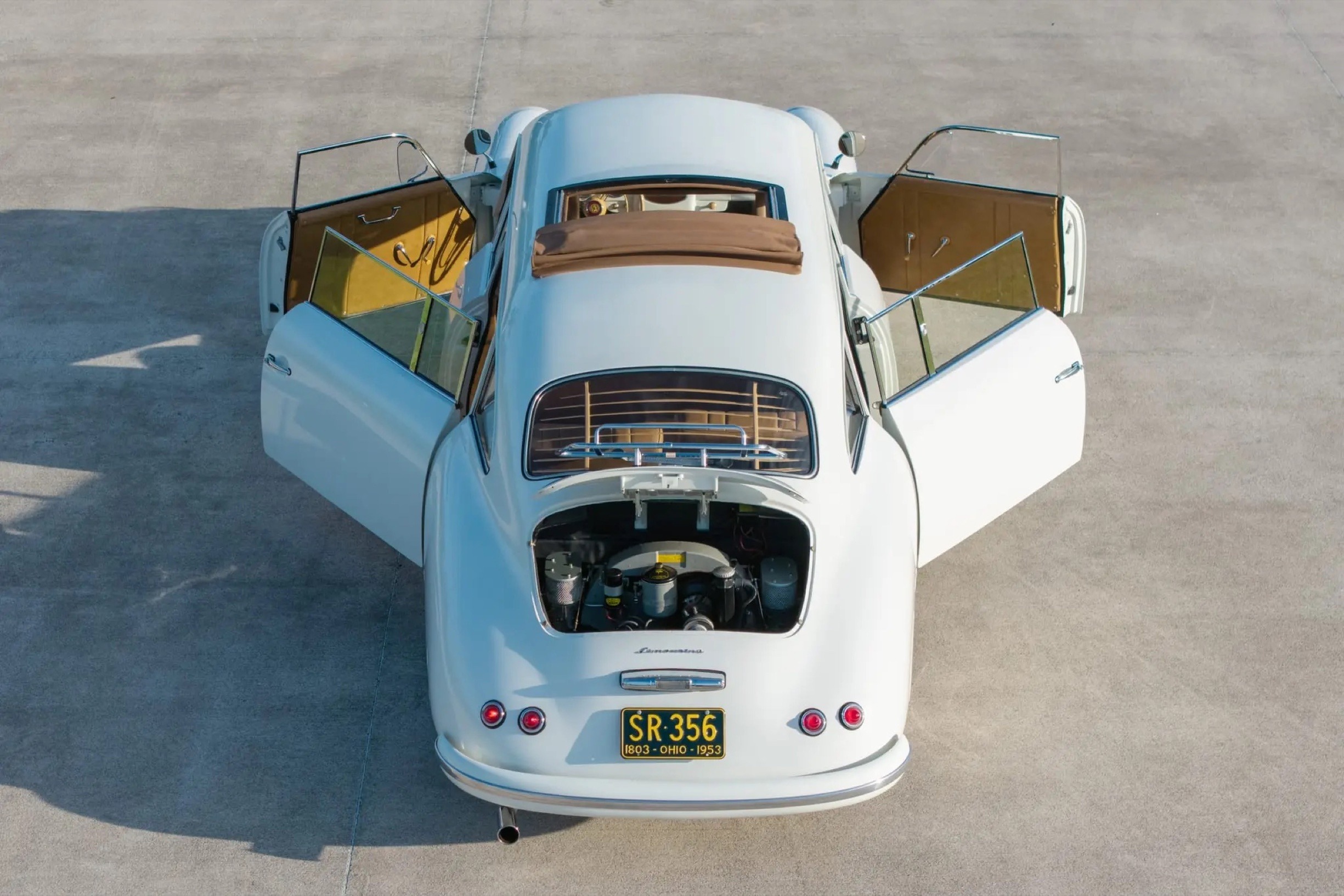 Porsche 356 limousine BaT Oct 26 00044