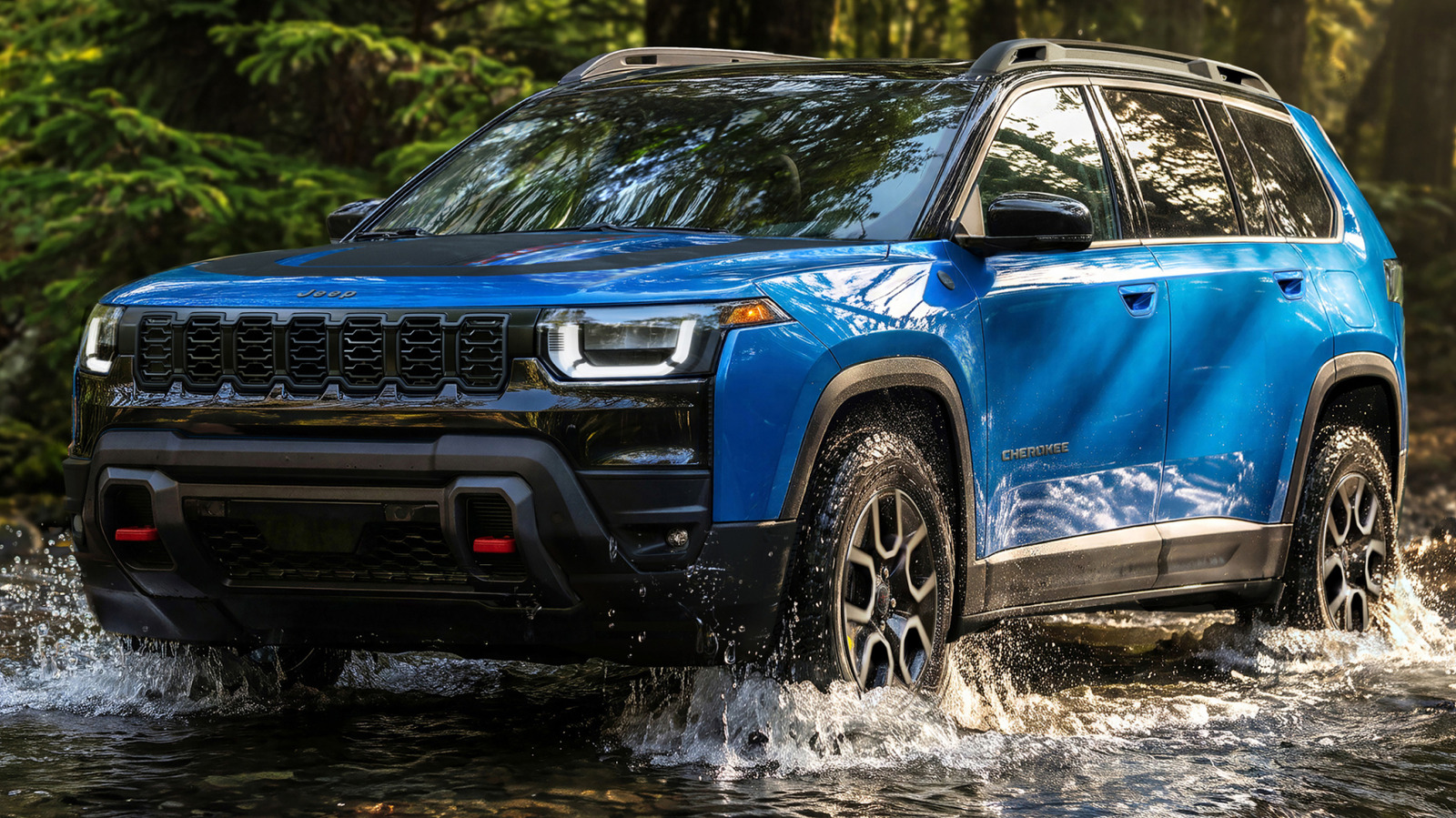 Jeep Cherokee 2027 rocznik wreszcie otrzymuje poważne wyposażenie off-roadowe
