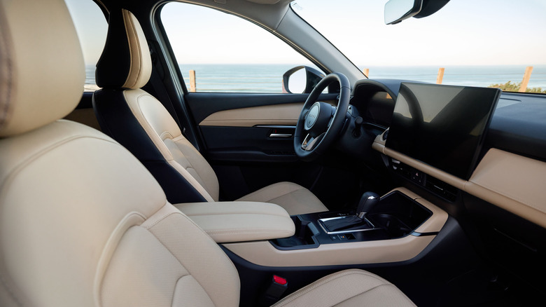 Mazda CX-5 interior from passenger side.