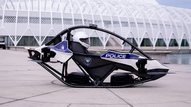 Jetson One eVOTL in police livery