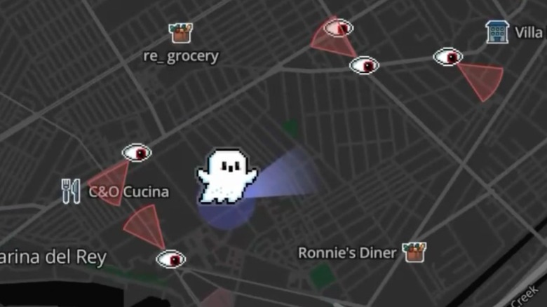 A still from a MapQuest social media video about Flock cameras