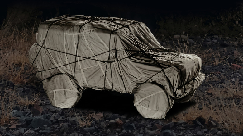 The official teaser for the upcoming g-class, digitally-enhanced.
