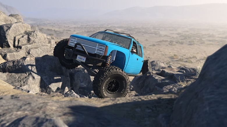 An off-roader featured in BeamNG.drive