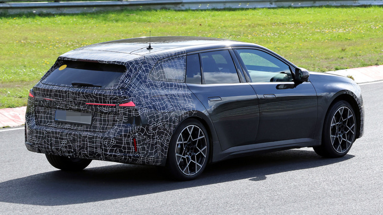 A prototype of the upcoming BMW i3 Touring