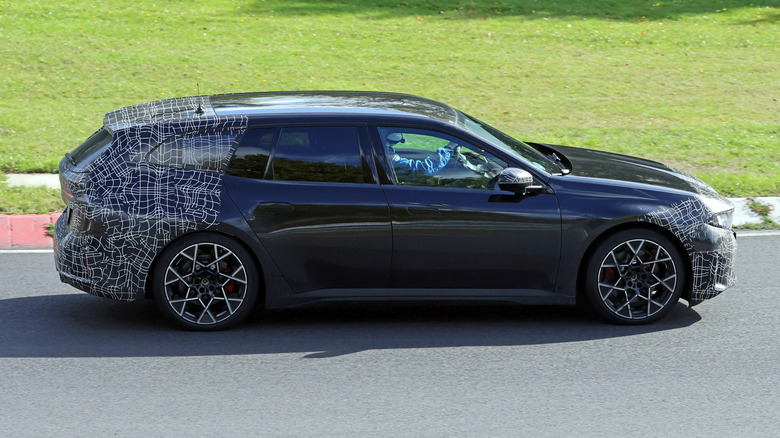 A prototype of the upcoming BMW i3 Touring