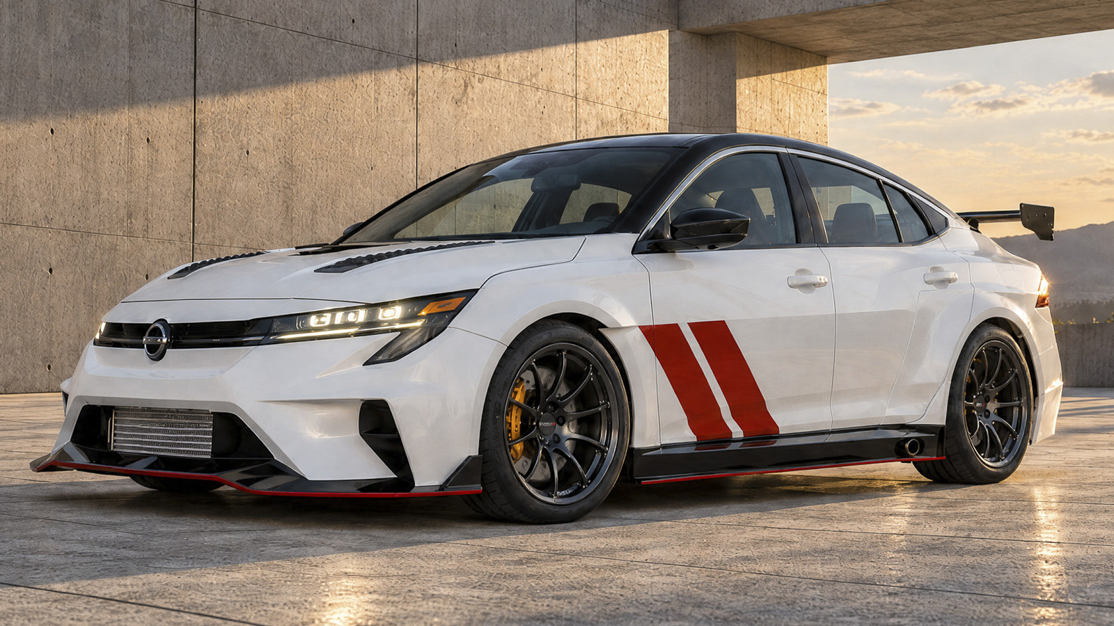 Nissan Sentra Spec-V na SEMA dowodem, że marka wciąż pamięta o sportowych kompaktach
