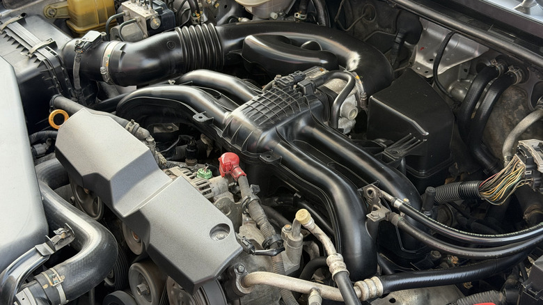 A Subaru Boxer engine