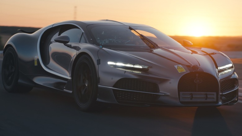Bugatti Tourbillon hot weather testing in Spain