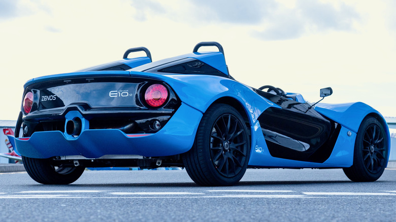 The rear of the updated Zenos E10
