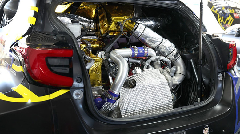 An image showing Toyota's upcoming turbo 2.0-liter