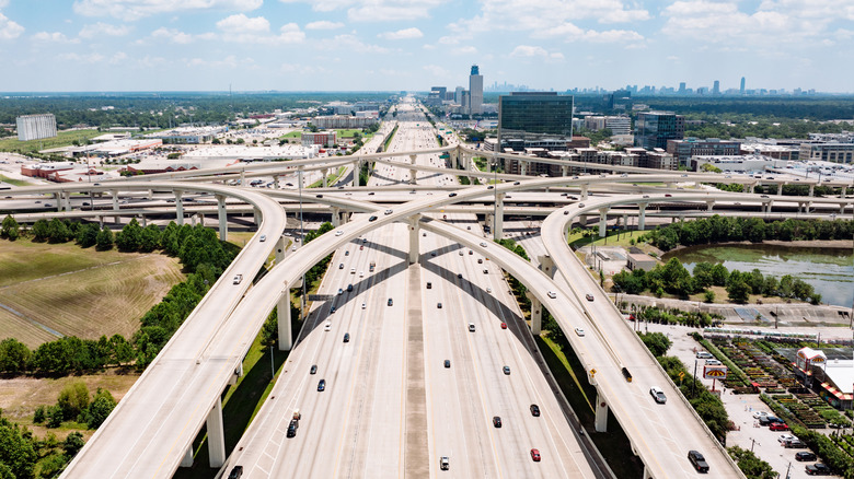 major interstate interchange