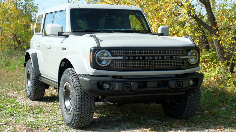 2027 Ford Bronco from the front