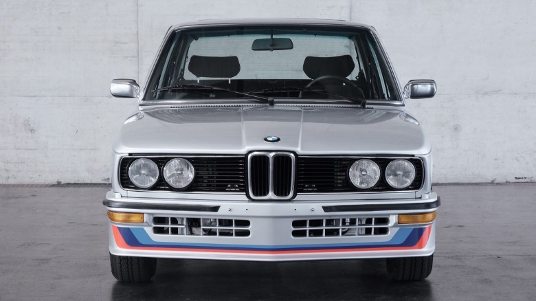 Front angle BMW E12 Motorsport 5 series 1979