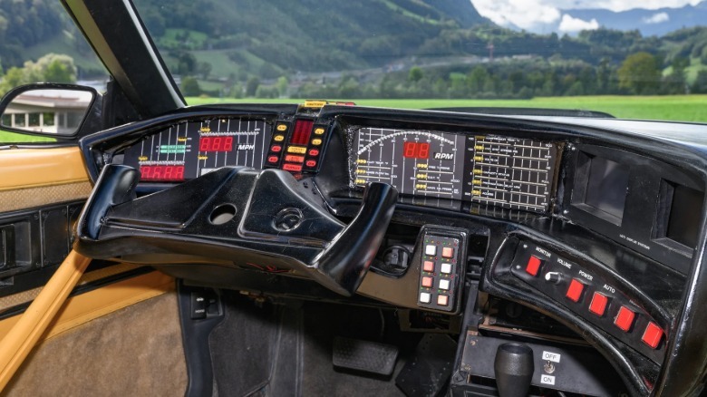 KITT replica interior