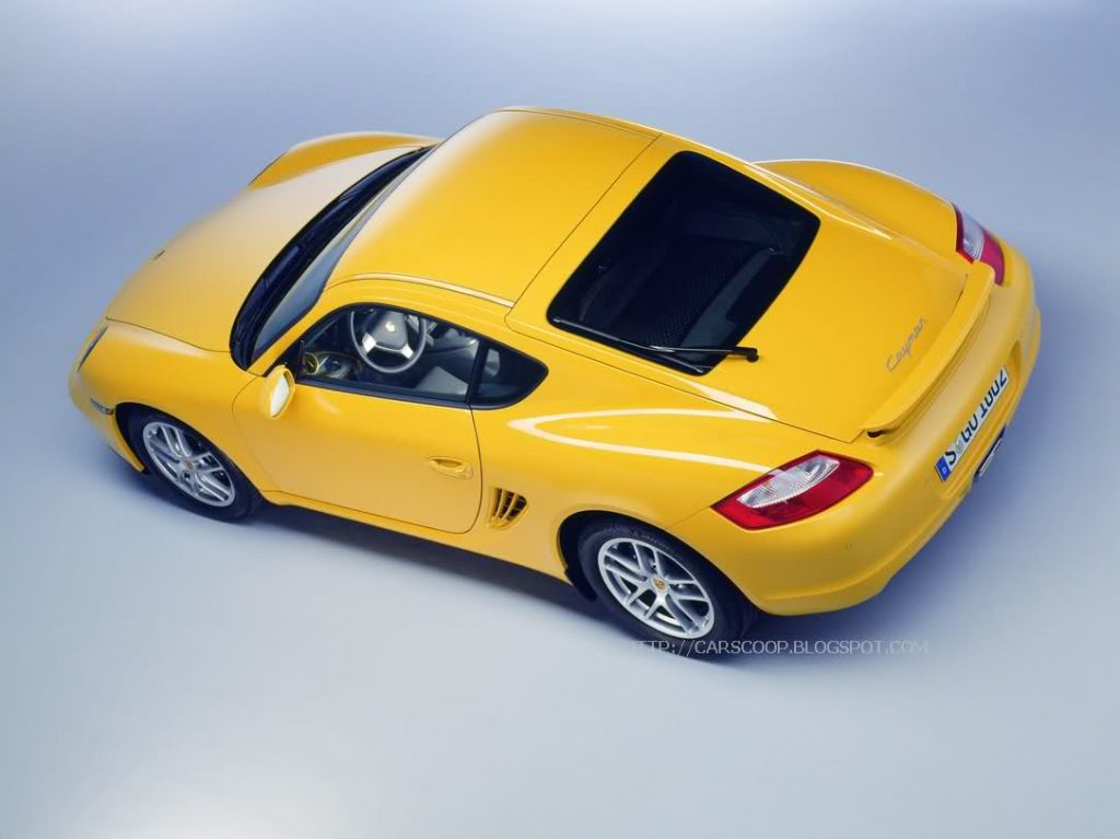  Porsche Cayman: New basic version with 245 Hp