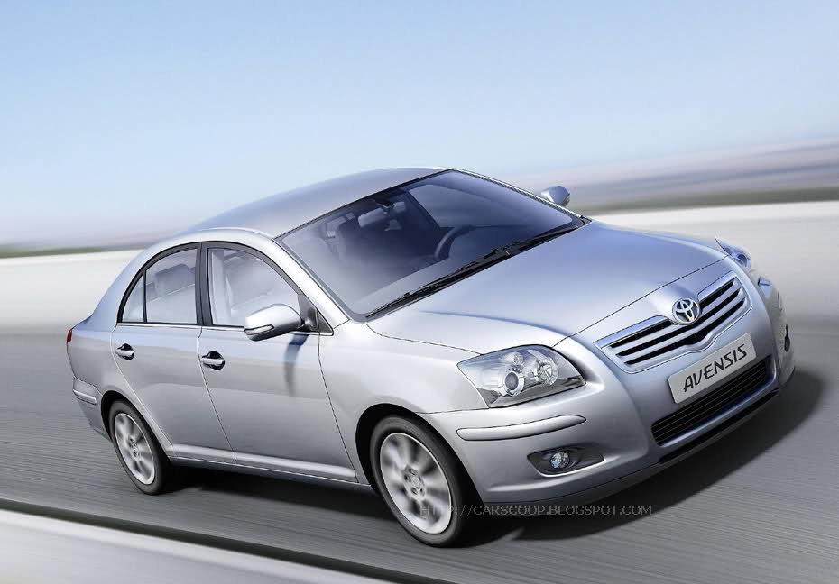  2007 Toyota Avensis Facelift – Official Pictures