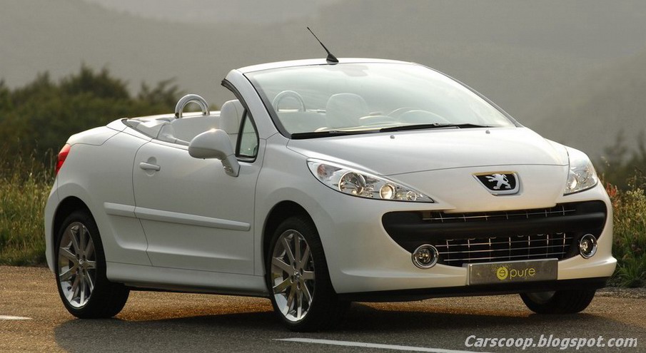 2007 Peugeot 207 CC – Paris preview with the 207 e – pure Concept