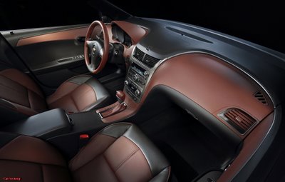 2008 Chevrolet Malibu Gm Releases Interior Teaser Pic