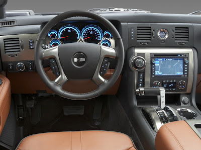  New York Preview: 2008 Hummer H2 gets redesigned interior & 393Hp 6.2 V8