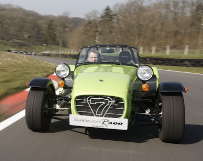  Caterham Superlight R400: New version with a 210bhp 2.0 litre Ford Duratec based unit