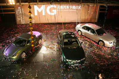  It’s Alive! First Chinese built MG’s roll off the production line