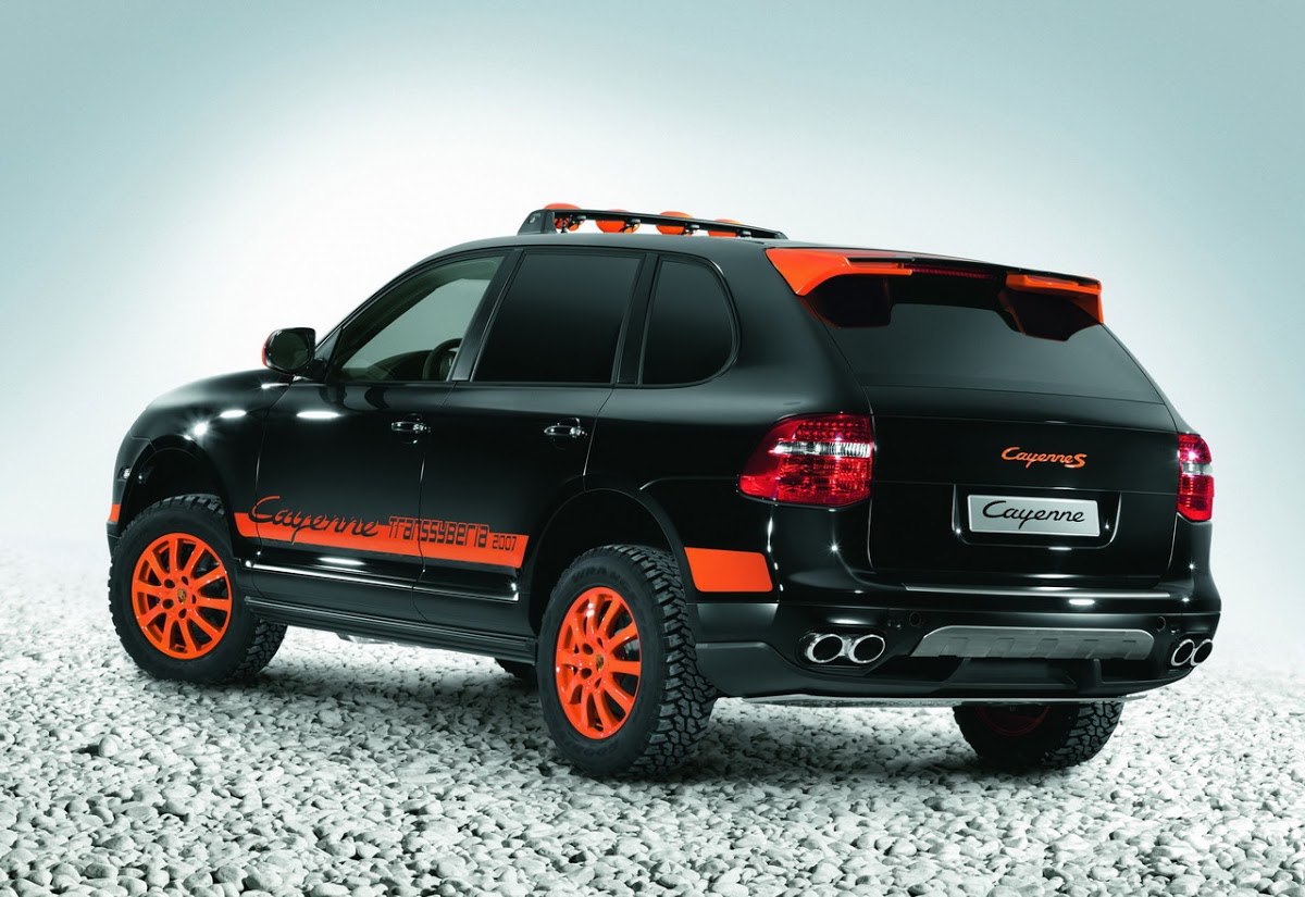 Porsche Cayenne S Transsyberia Special version for the 6.200 km / 3.