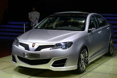  Roewe W2: Shanghai concept previews Roewe’s forthcoming compact sedan
