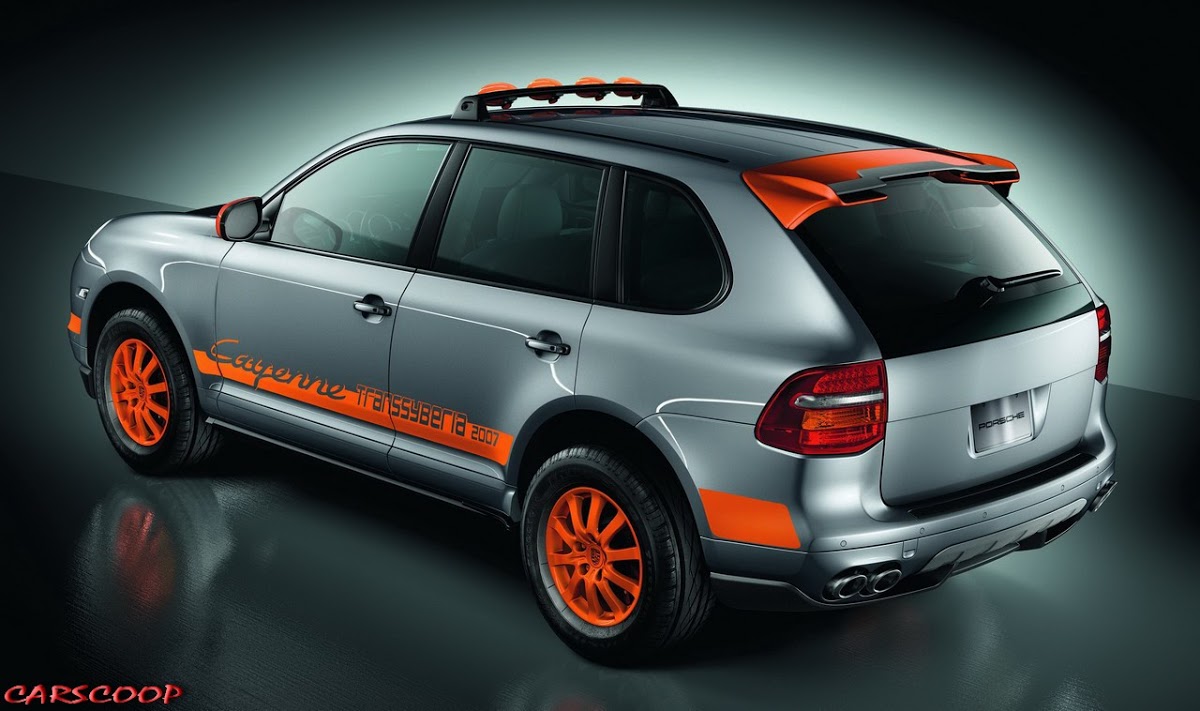 Porsche Cayenne S Transsyberia Special version for the 6.200 km / 3.