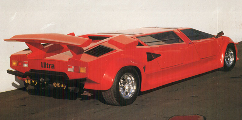 Ebay Lamborghini Countach Limousine Replica Carscoops