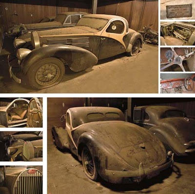  1938 Bugatti Type 57C Atlante Coupe: Barnyard Gem For Sale