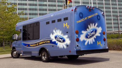  Ford’s Hydrogen Powered E-450 Shuttle Buses Arrive In Orlando