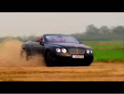  Tiff Needell Runs Out Of Runway With A Bentley Continental GTC Cabriolet
