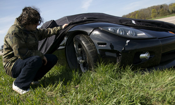 Top Gear Stig Crashes Koenigsegg