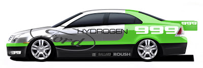  Ford Fusion Hydrogen 999 Will Attempt To Break World  Land Speed Record