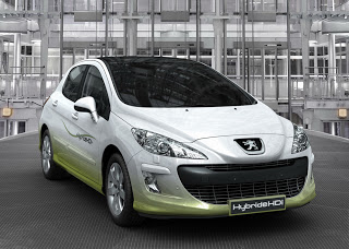  Peugeot 308 Hybrid HDi: Frankfurt Debut, Production Launch In 2010