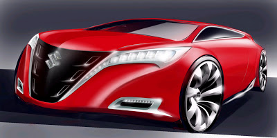  Suzuki Kizashi: Frankfurt Concept Previews Mid-Size Sedan