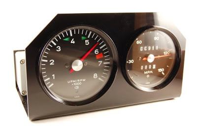  Porsche 911 Turbo Gauge Desk Clock