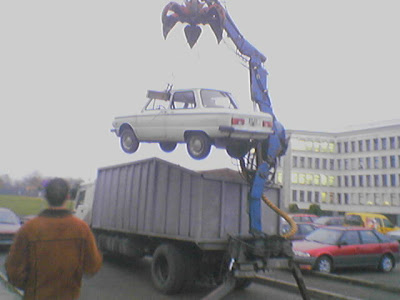  Towing Cars, The Lithuanian Way…