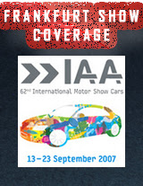  2007 Frankfurt Motor Show List: Galleries, Press Releases & Videos