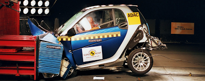  Euro NCAP: 2008 Smart Fortwo Gets Four Star Rating