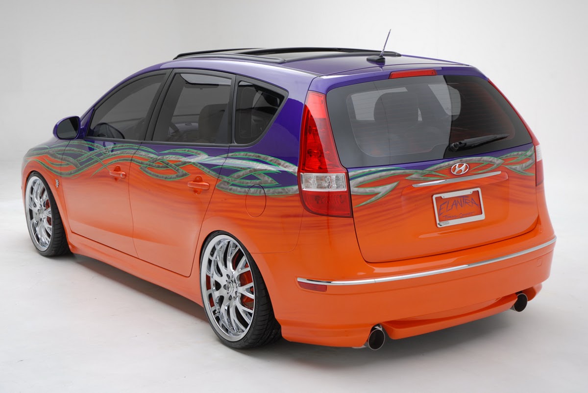 Hyundai elantra 2008 тюнинг